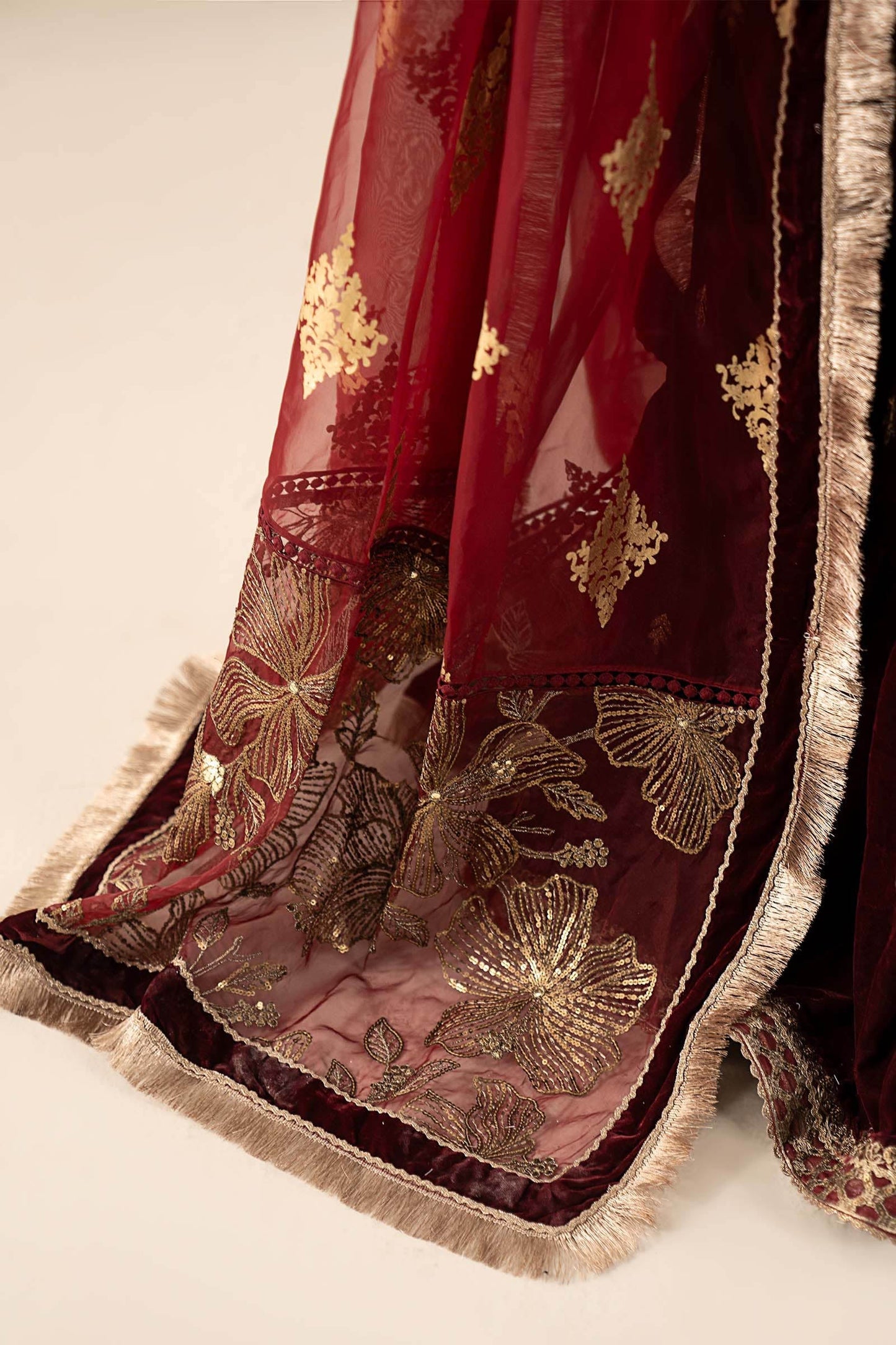 Maria B | Pre Fall 25 | SF-W25-43-Maroon