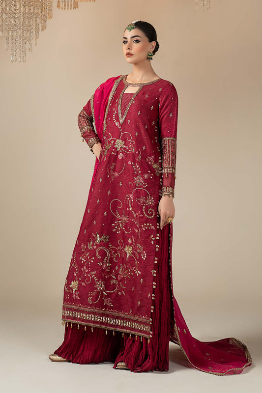 Maria B | Eid Collection 26 | 3 Piece Embroidered Jacquard Suit