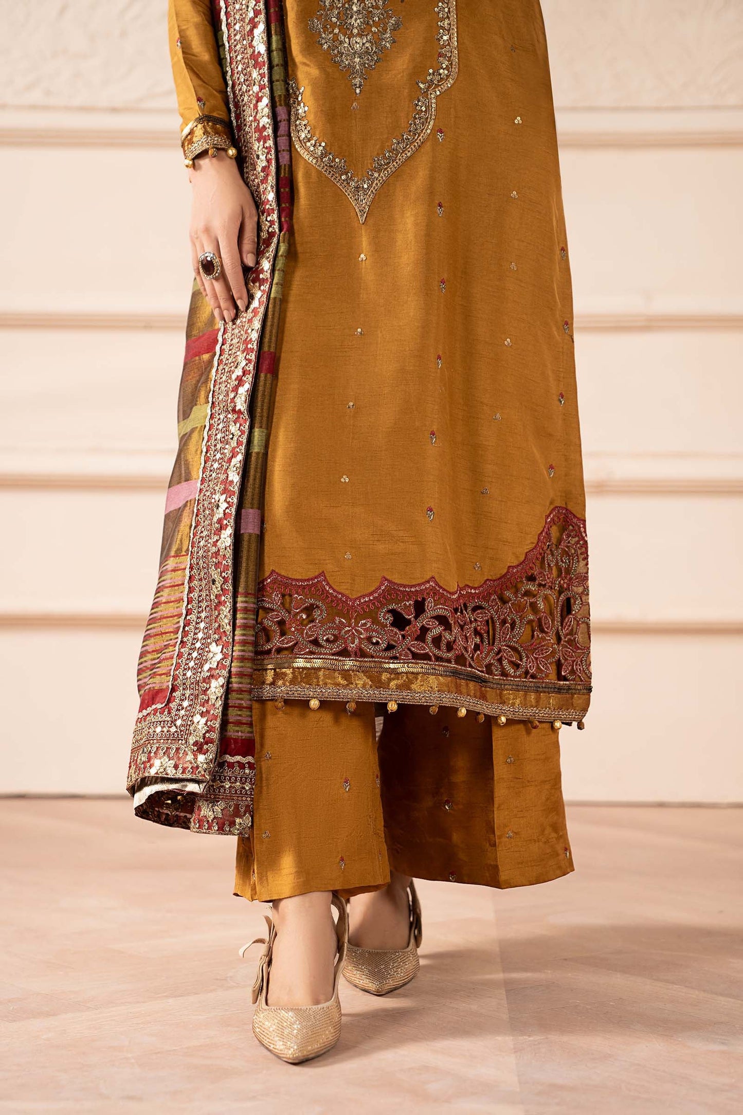 Maria B | Pre Fall 25 | SF-W25-60-Mustard