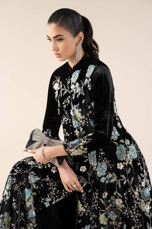 Maria B | Eid Collection 26 | 3 Piece Embroidered Velvet Suit