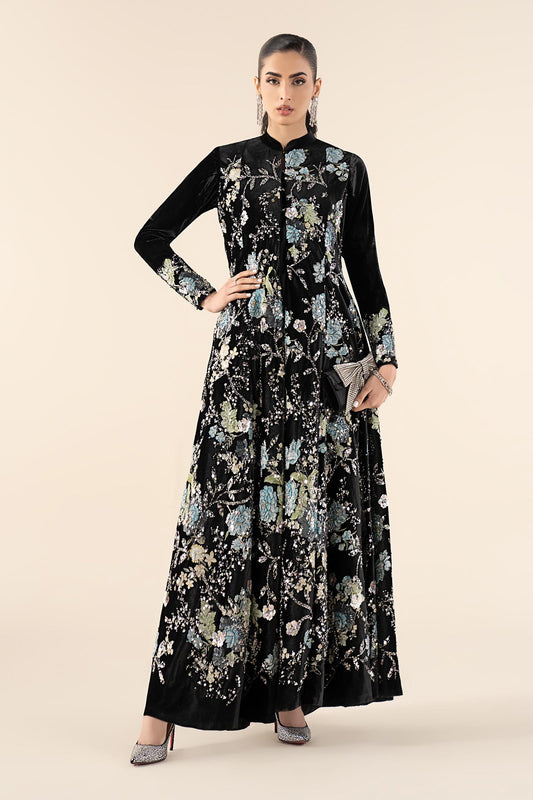 Maria B | Eid Collection 26 | 3 Piece Embroidered Velvet Suit