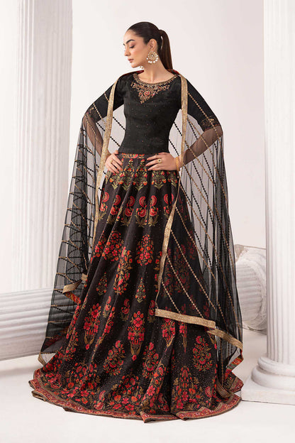 Maria B | Eid Collection 26 | 3 Piece Embroidered Raw Silk Suit