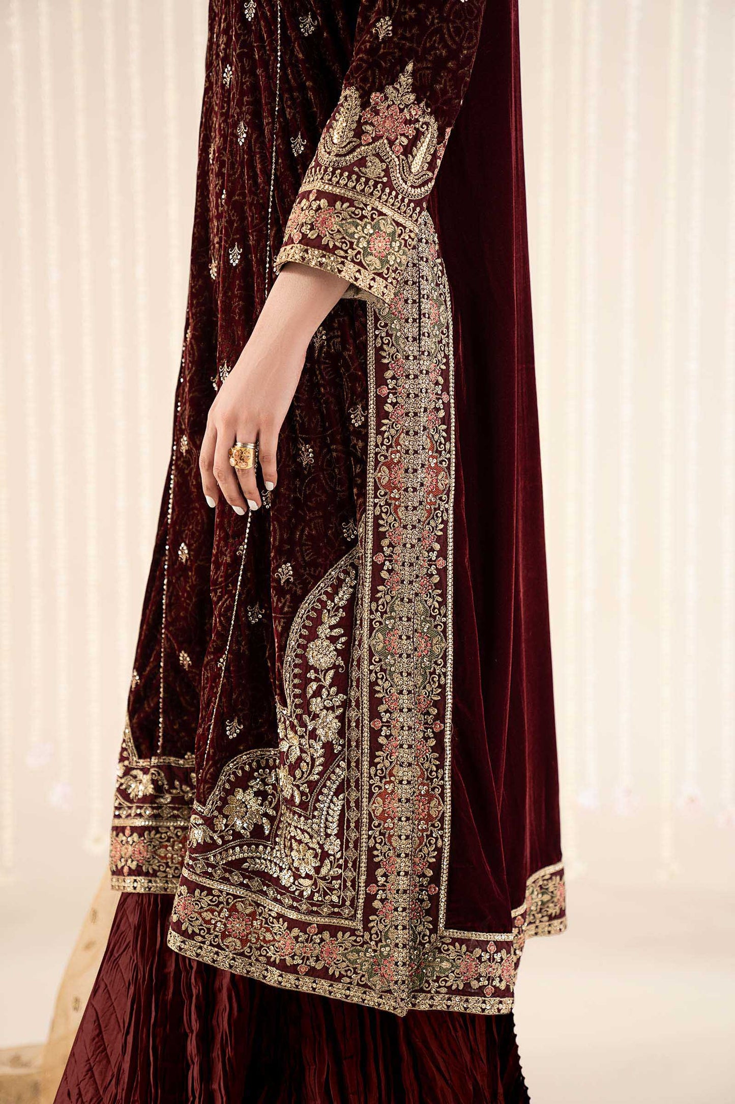 Maria B | Pre Fall 25 | SF-W25-09-Maroon