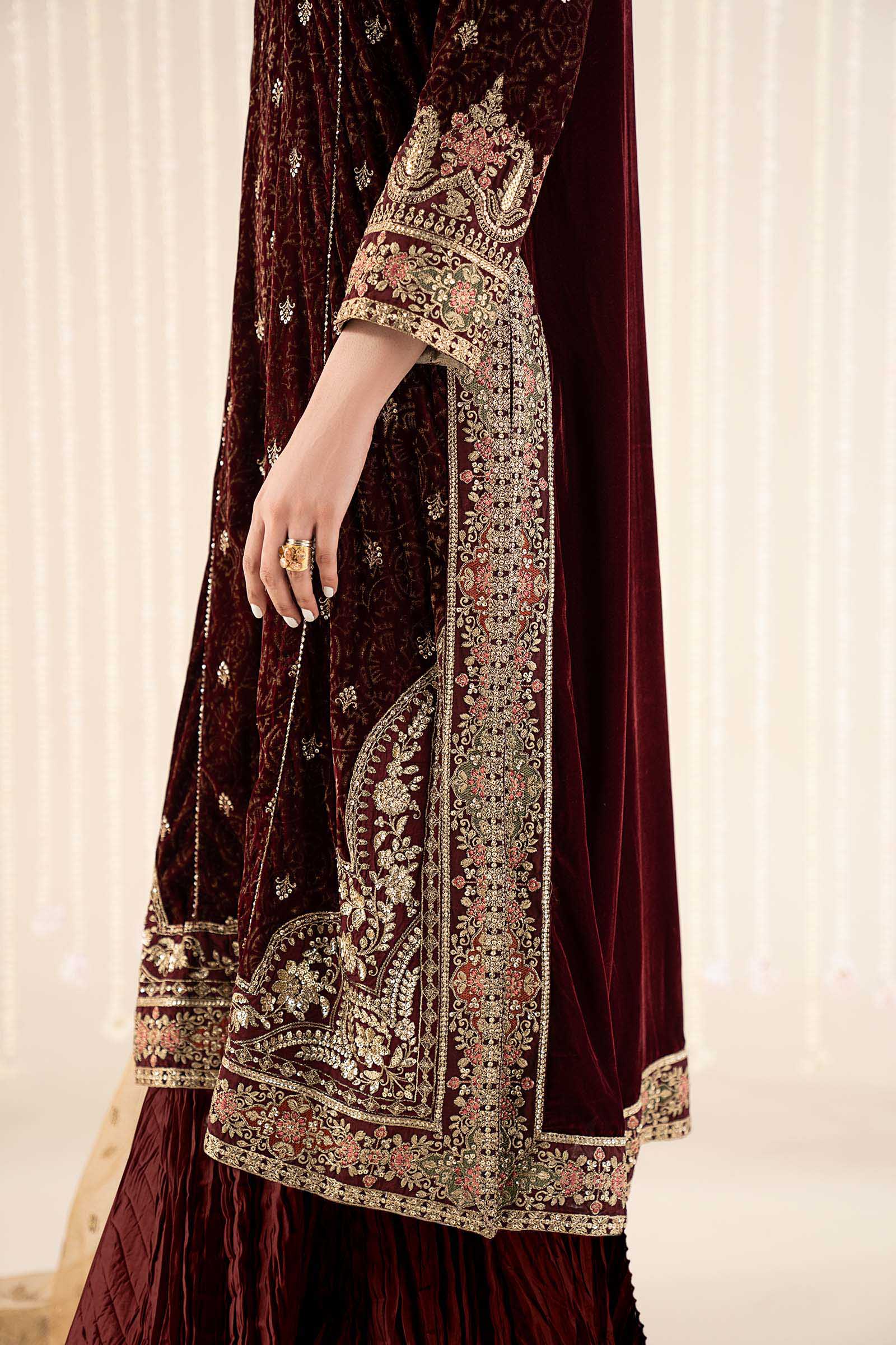 Maria B | Pre Fall 25 | SF-W25-09-Maroon