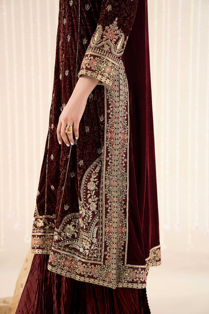 Maria B | Pre Fall 25 | SF-W25-09-Maroon