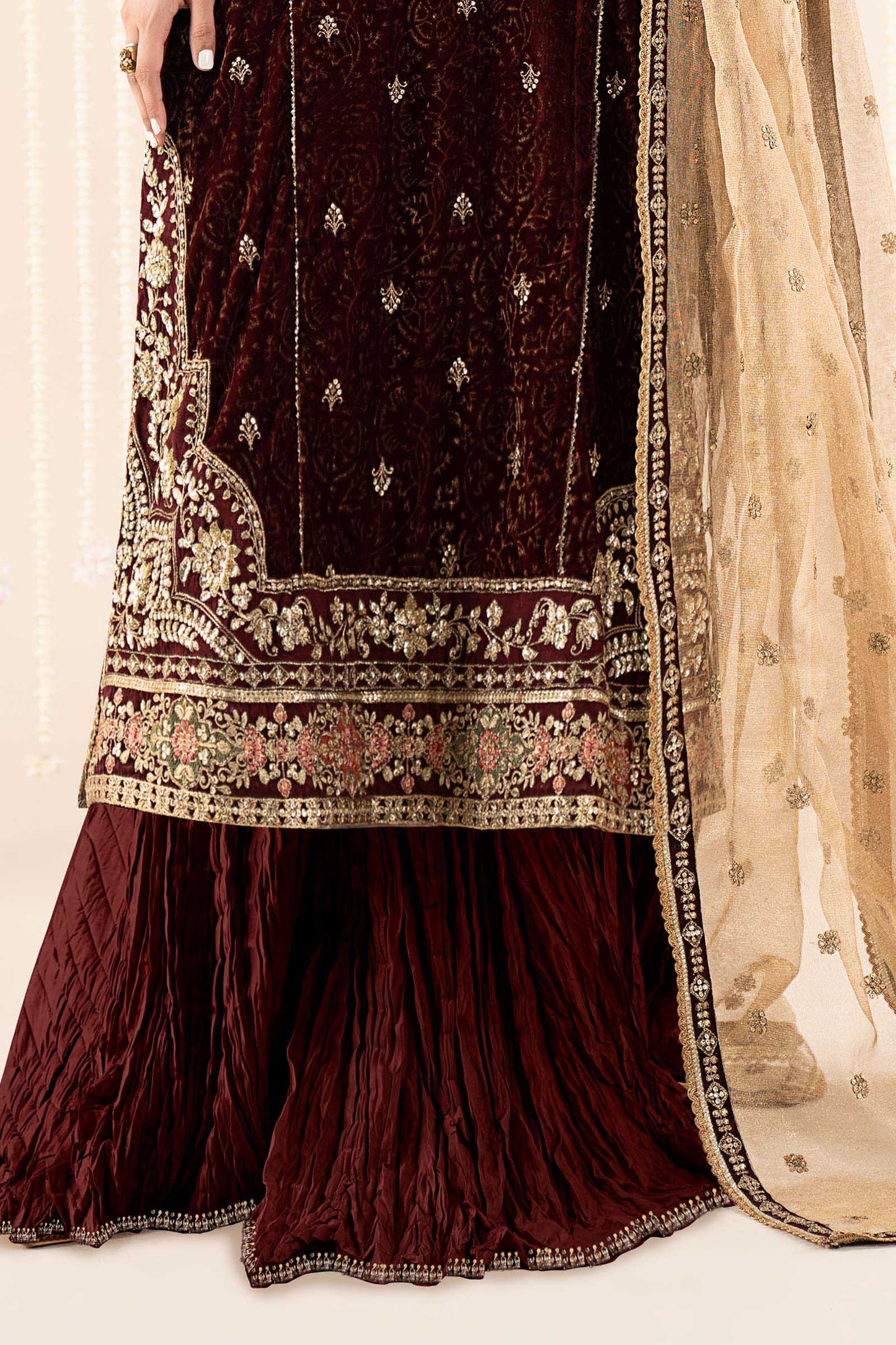 Maria B | Pre Fall 25 | SF-W25-09-Maroon