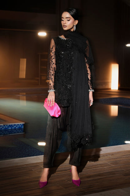 Maria B | Eid Collection 26 | 3 Piece Embroidered Net Suit