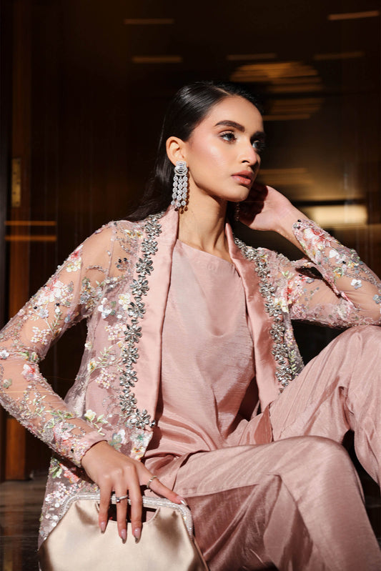 Maria B | Eid Collection 26 | 3 Piece Embroidered Net Suit