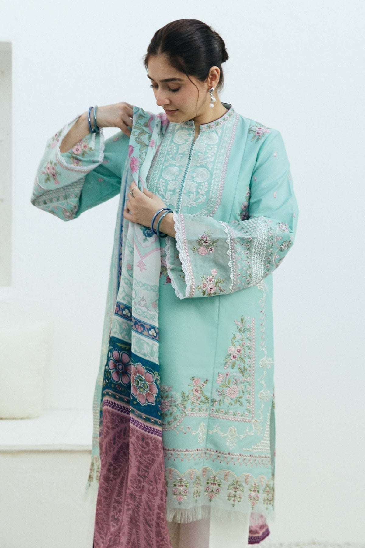 Zara Shahjahan | Coco Lawn Eid Edit 24 | SHAAM-D5 - House Of Anaya
