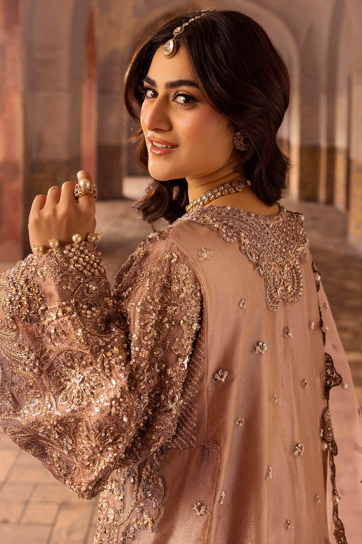 Motifz | Bridal Couture | 0012-MAYASA EMBROIDERED MESSORI STITCHED