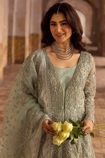 Motifz | Bridal Couture | 0015-MEHTAB EMBROIDERED ORGANZA STITCHED