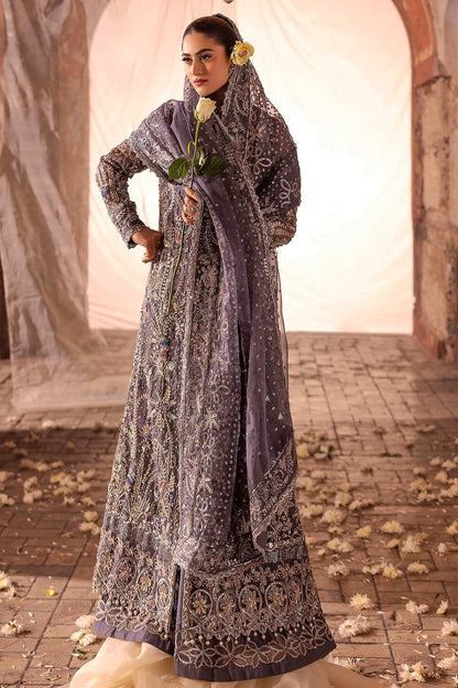 Motifz | Bridal Couture | 0018-ZURIAH EMBROIDERED ORGANZA STITCHED