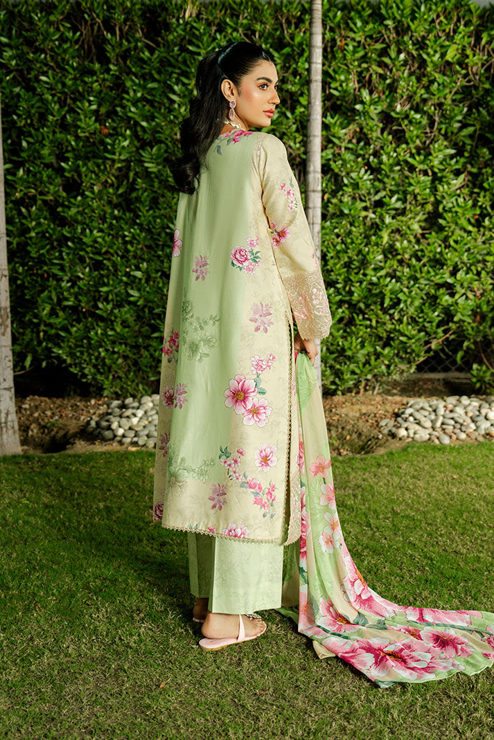 Imrozia Premium | Lawn 26 | SL-121 Pistachio Bloom