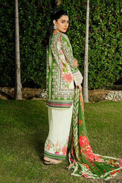Imrozia Premium | Lawn 26 | SL-122 Olive Jardin