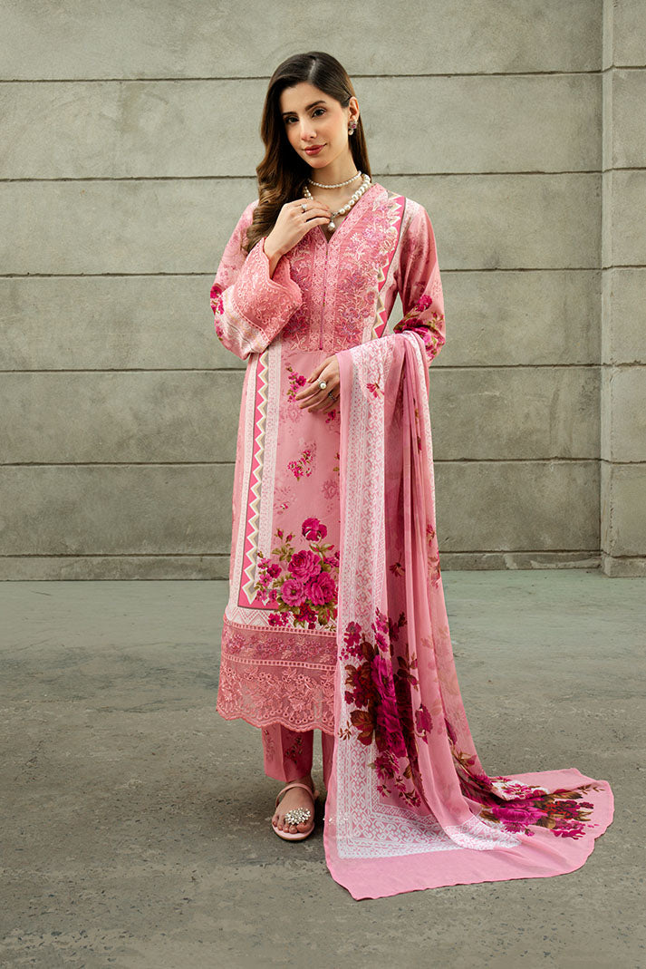Imrozia Premium | Lawn 26 | SL-124 Rose Petal