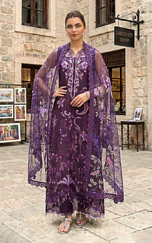 Asifa and Nabeel | Summer Lawn 26 | Plum Royale
