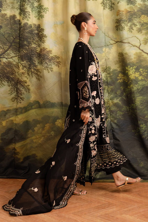 Marjjan | Guzel Lawn | SMC 204-A (Black)