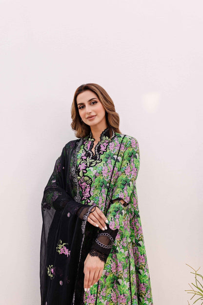 Sable Vogue | Shiree Lawn 24 | Black Iris - House Of Anaya