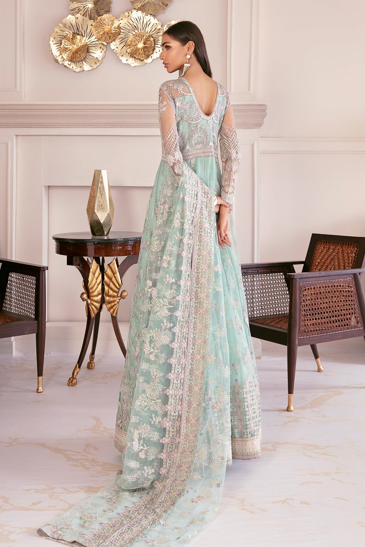 Baroque-EMBROIDERED NET CH08-10 - Riwayat-e-khas