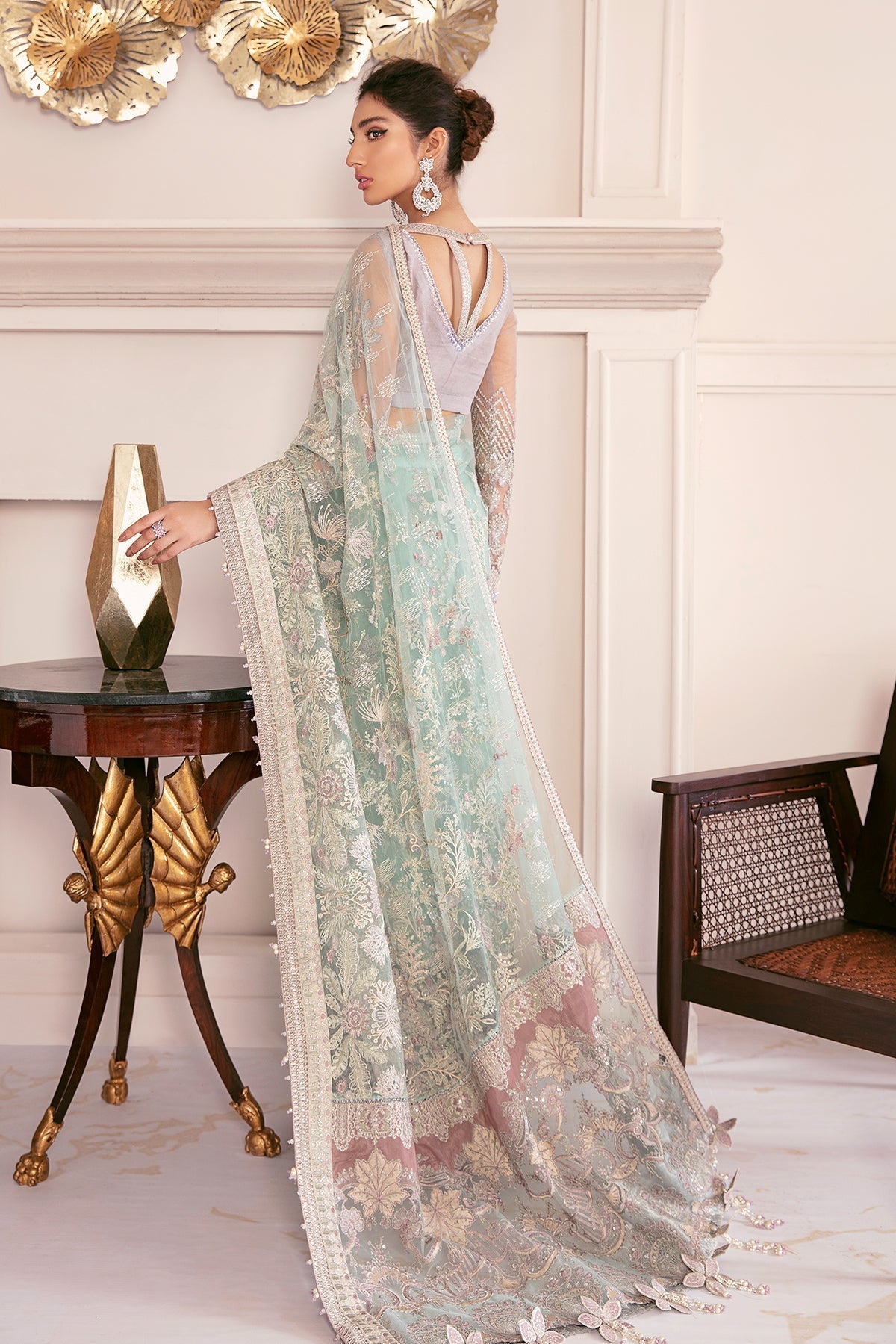 Baroque-EMBROIDERED NET CH08-10 - Riwayat-e-khas