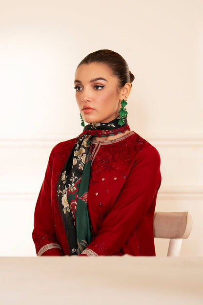 Saad Shaikh | Lumiere Winter |  D-07 Coral - House Of Anaya