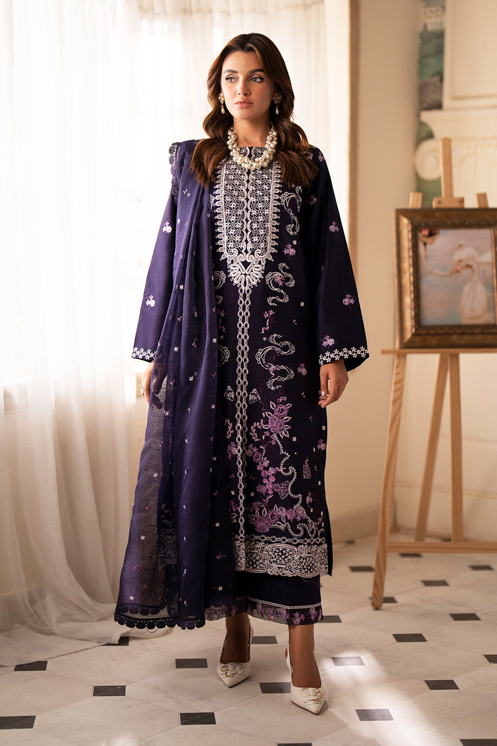 Saad Shaikh | Lumiere Winter |  D-09 Ruby - House Of Anaya