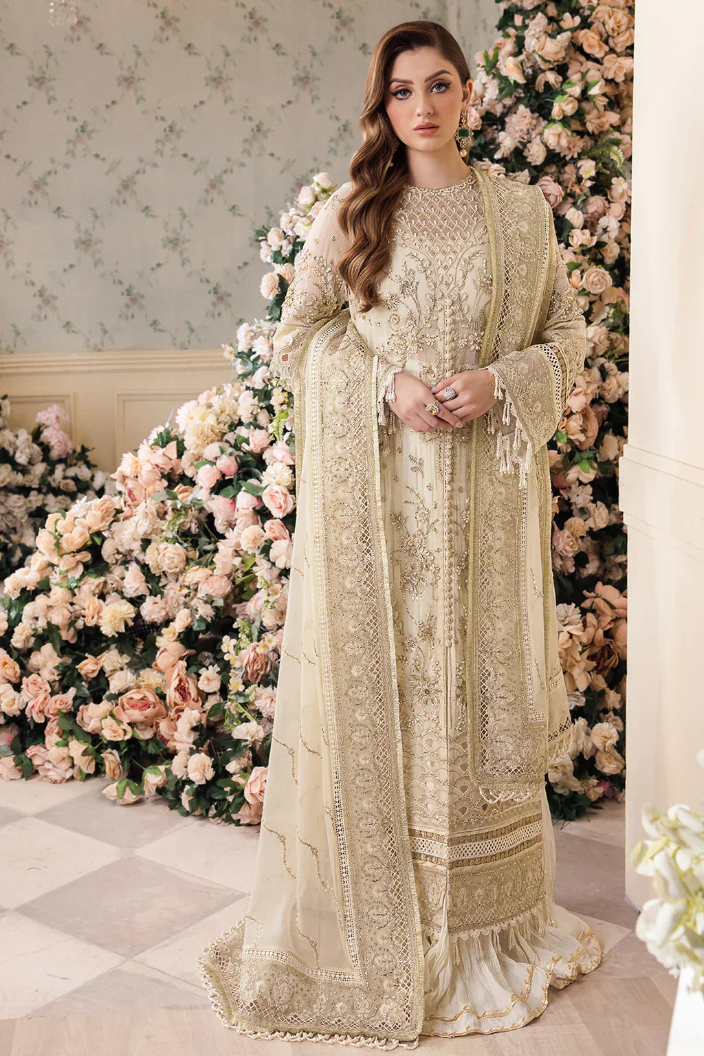 Saad Shaikh | Panache Luxury Chiffon 24 | Noor e Jaan - House Of Anaya
