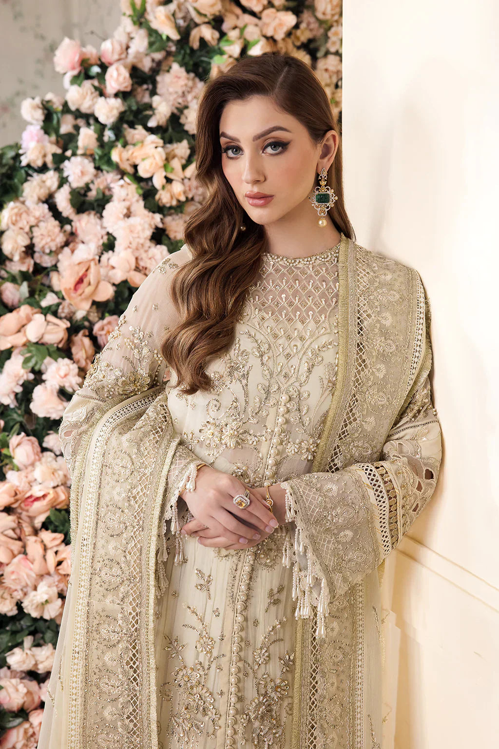 Saad Shaikh | Panache Luxury Chiffon 24 | Noor e Jaan - House Of Anaya