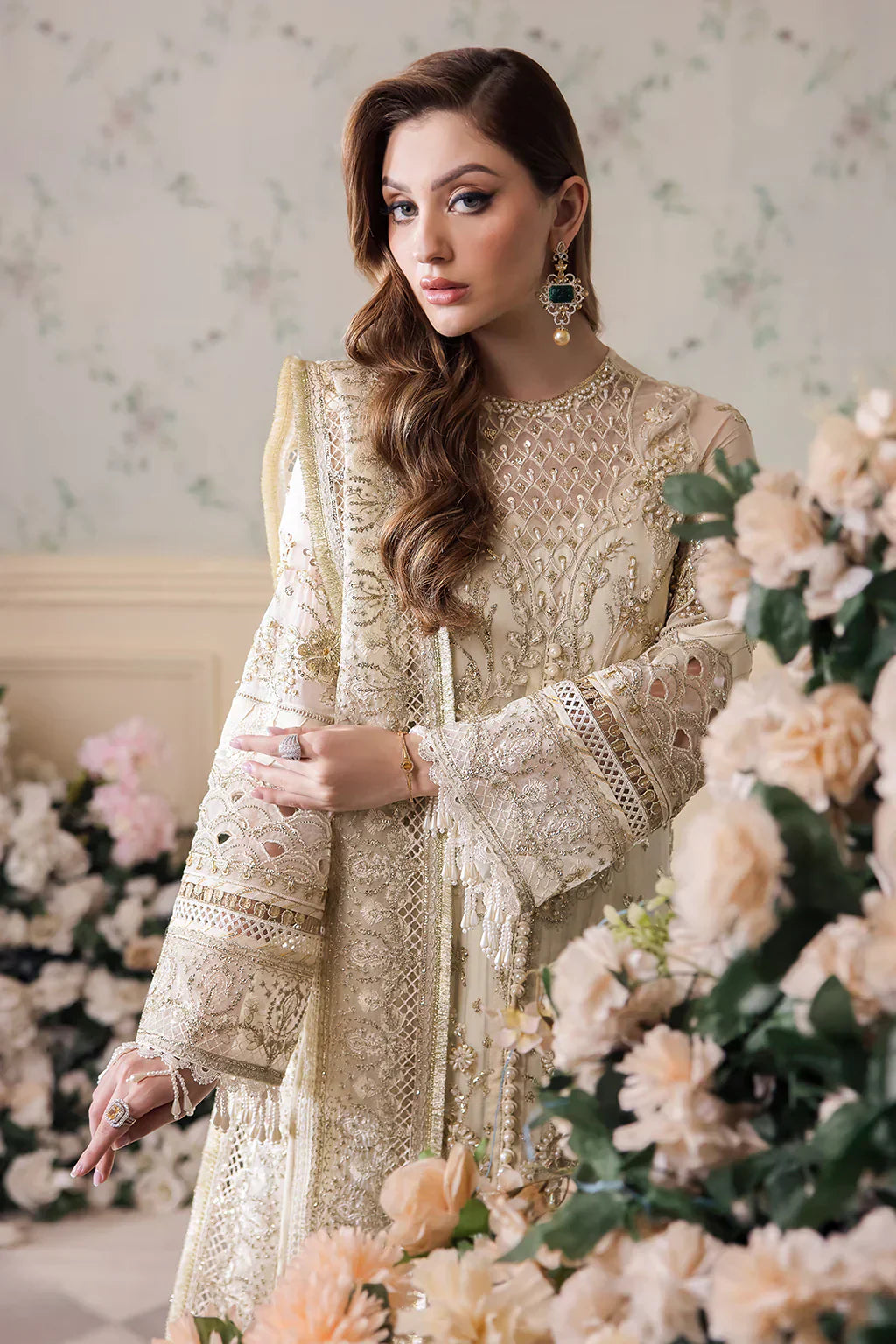 Saad Shaikh | Panache Luxury Chiffon 24 | Noor e Jaan - House Of Anaya