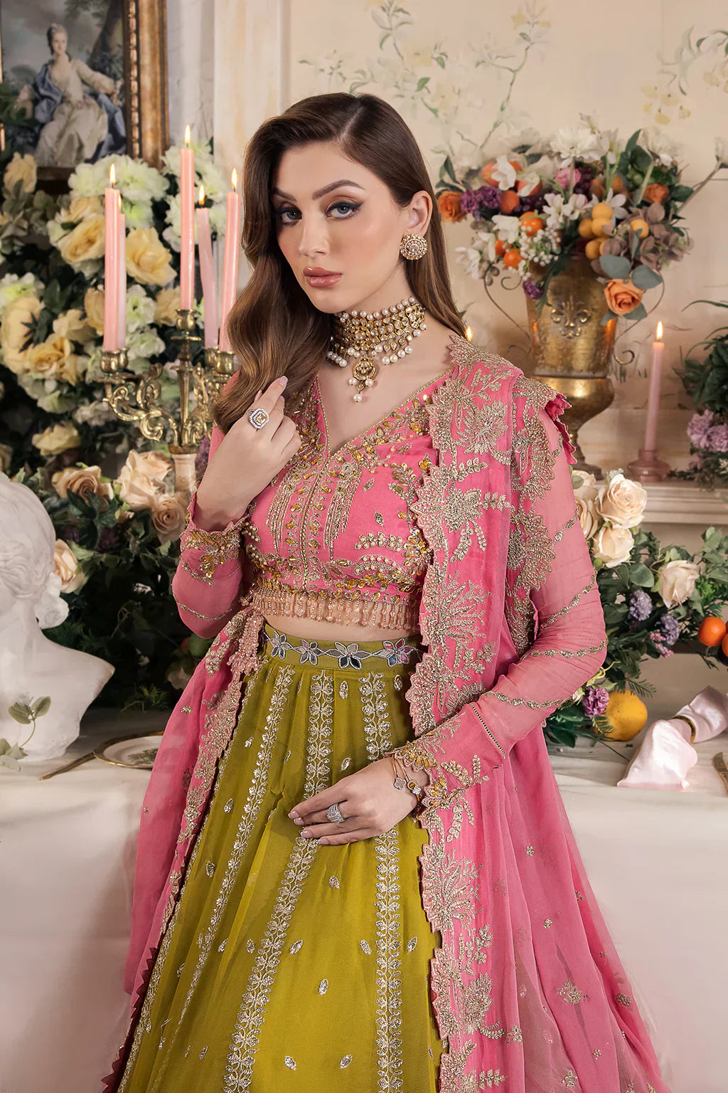 Saad Shaikh | Panache Luxury Chiffon 24 | Taskheer - House Of Anaya