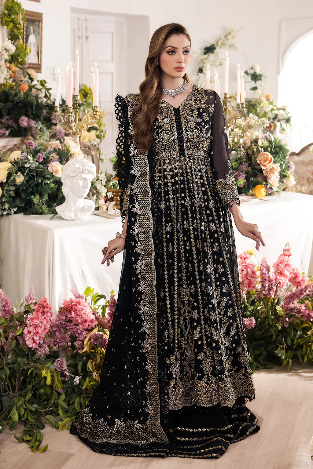 Saad Shaikh | Panache Luxury Chiffon 24 | Rayam - House Of Anaya