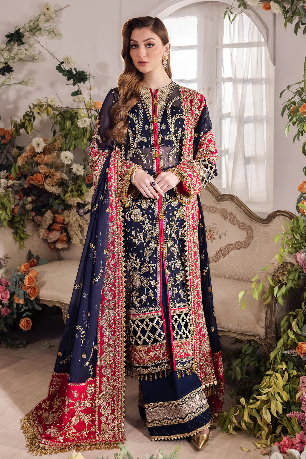 Saad Shaikh | Panache Luxury Chiffon 24 | Zofiya