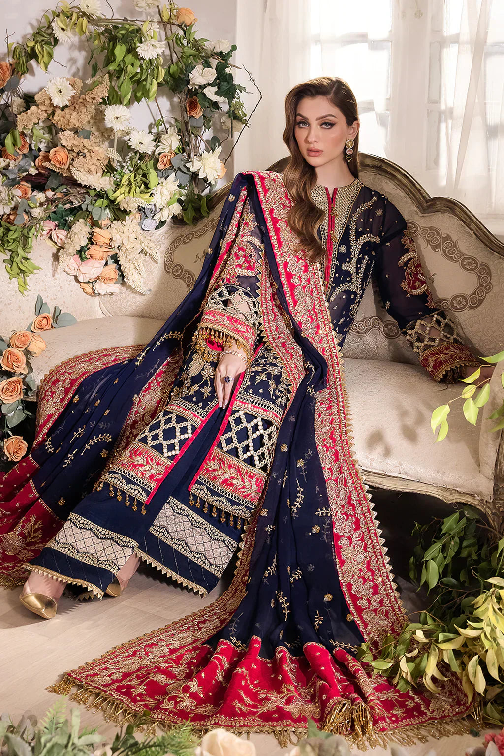 Saad Shaikh | Panache Luxury Chiffon 24 | Zofiya - House Of Anaya