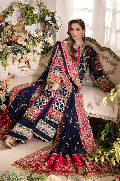 Saad Shaikh | Panache Luxury Chiffon 24 | Zofiya - House Of Anaya