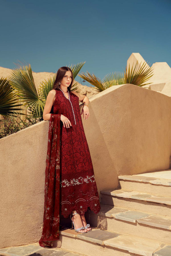 Noor by Saadia Asad | Eid Laserkari Lawn 24 | D1 - House Of Anaya