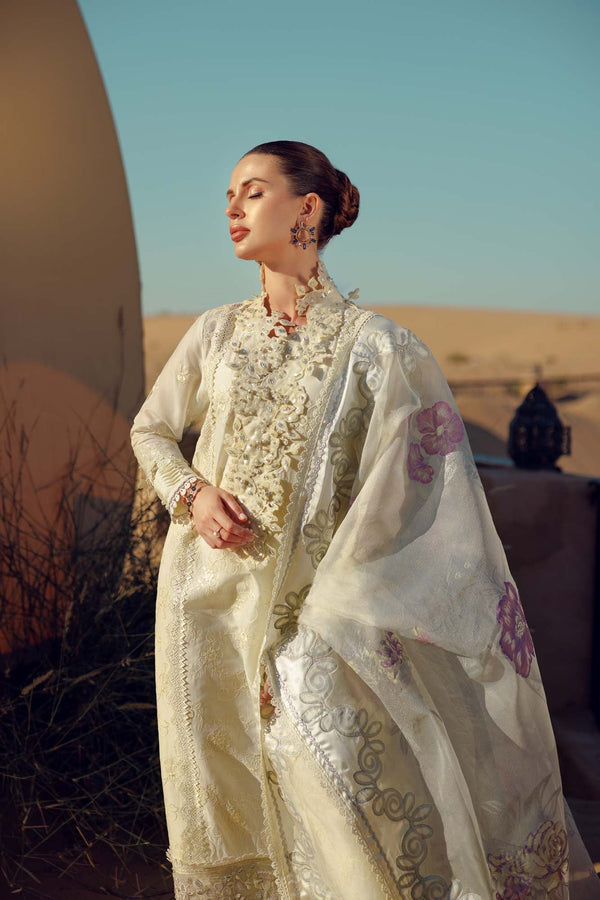 Noor by Saadia Asad | Eid Laserkari Lawn 24 | D2 - House Of Anaya