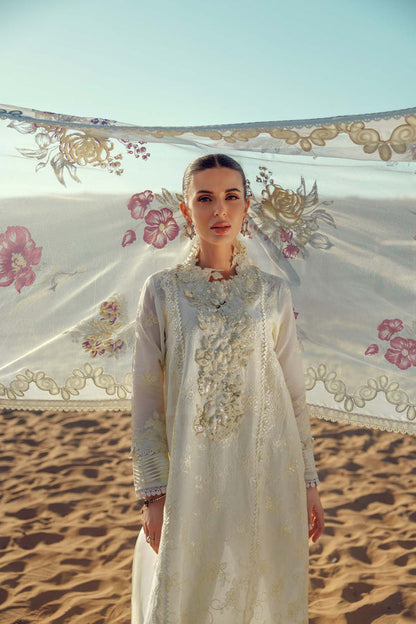 Noor by Saadia Asad | Eid Laserkari Lawn 24 | D2 - House Of Anaya