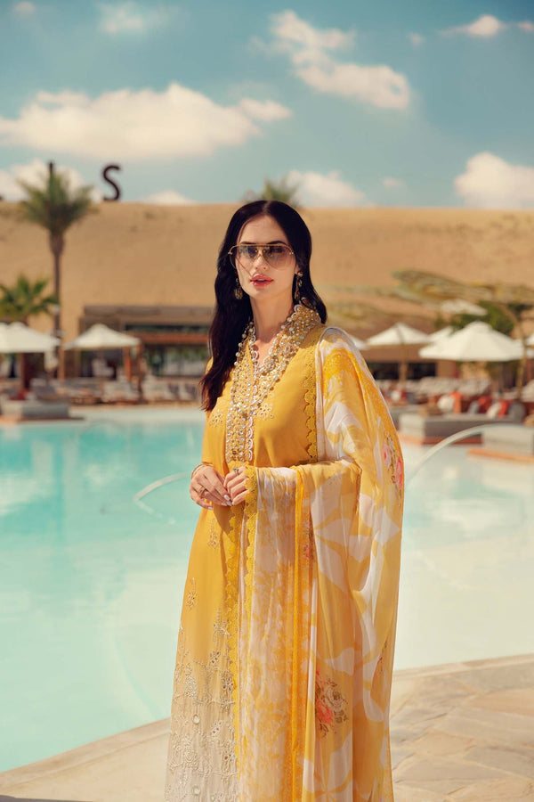 Noor by Saadia Asad | Eid Laserkari Lawn 24 | D9 - House Of Anaya