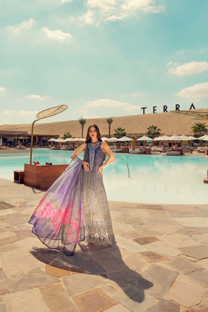 Noor by Saadia Asad | Eid Laserkari Lawn 24 | D3 - House Of Anaya