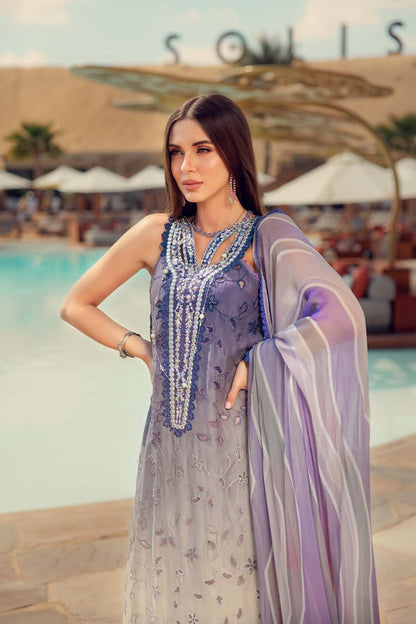 Noor by Saadia Asad | Eid Laserkari Lawn 24 | D3 - House Of Anaya