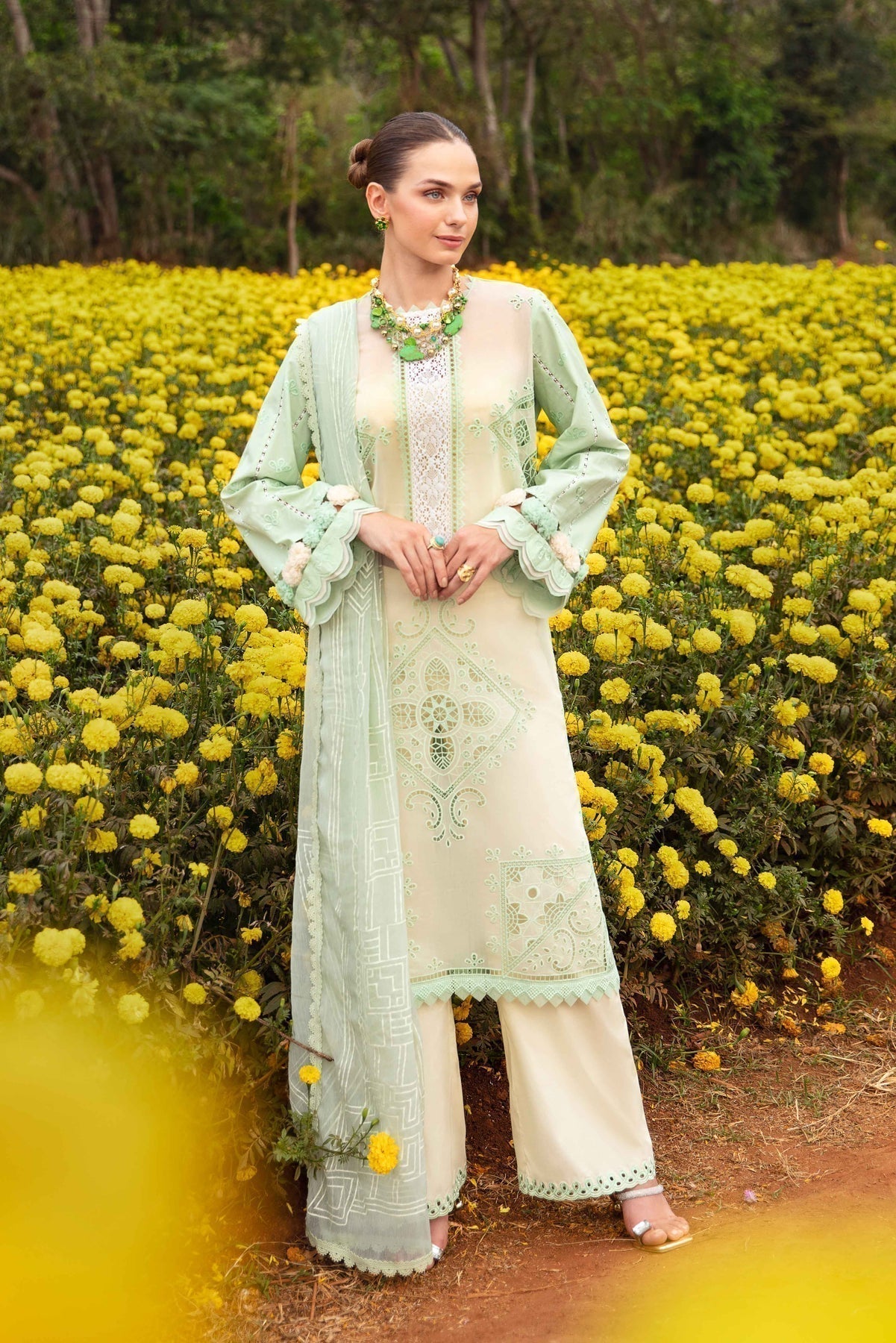 Sable Vogue | Luxury Lawn 24 | Nisa - House Of Anaya