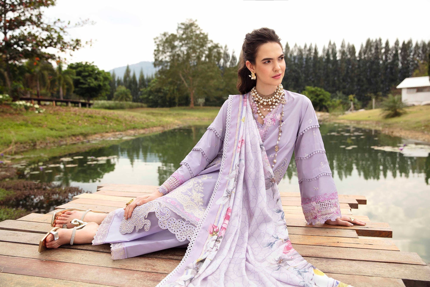 Sable Vogue | Luxury Lawn 24 | Aster - House Of Anaya