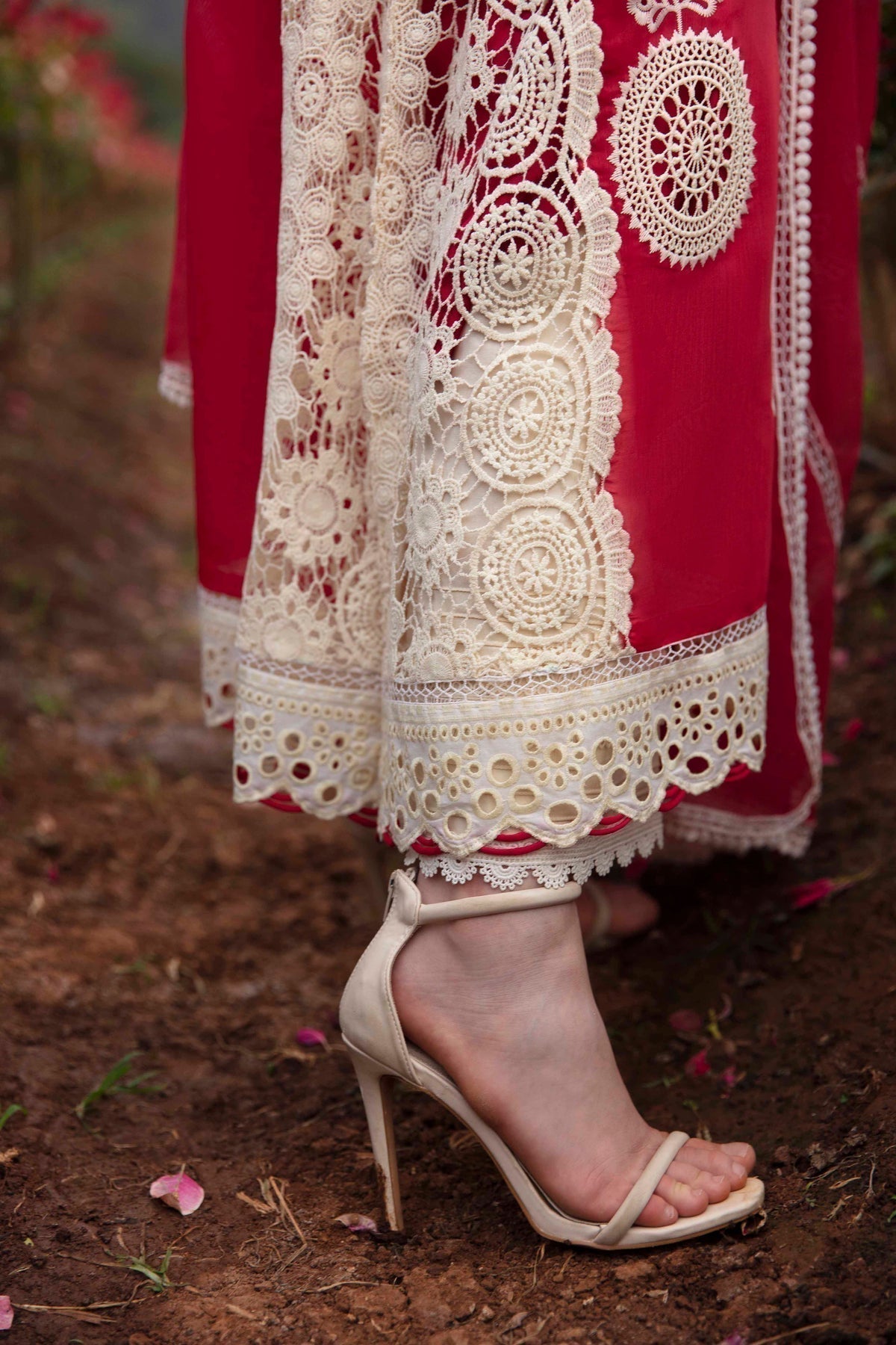 Sable Vogue | Luxury Lawn 24 | Carnelian - House Of Anaya