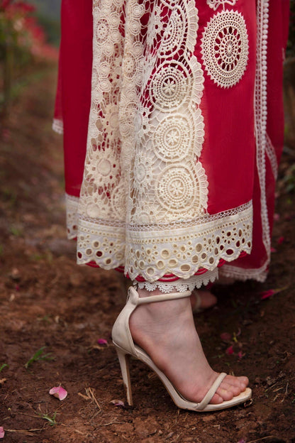 Sable Vogue | Luxury Lawn 24 | Carnelian - House Of Anaya