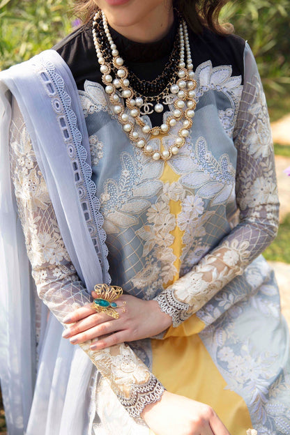 Sable Vogue | Luxury Lawn 24 | Leena - House Of Anaya