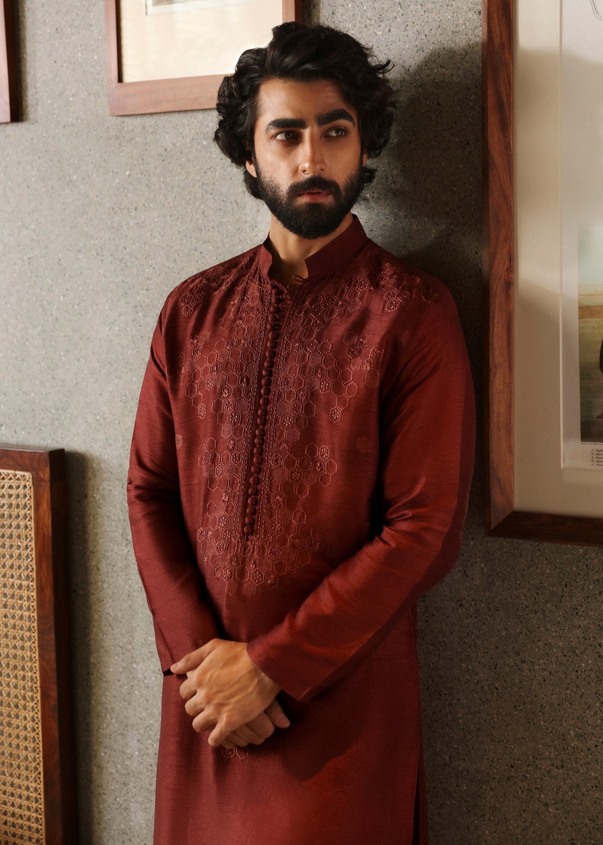 Pakistani Menswear | Sadaf Fawad Khan | Aariz