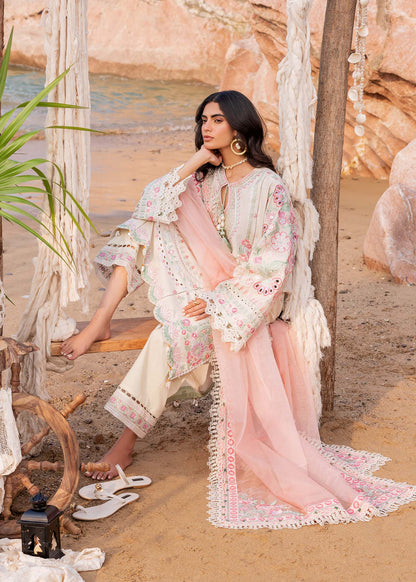 Sadaf Fawad Khan | Siraa Luxury Lawn 24| Calah (B)