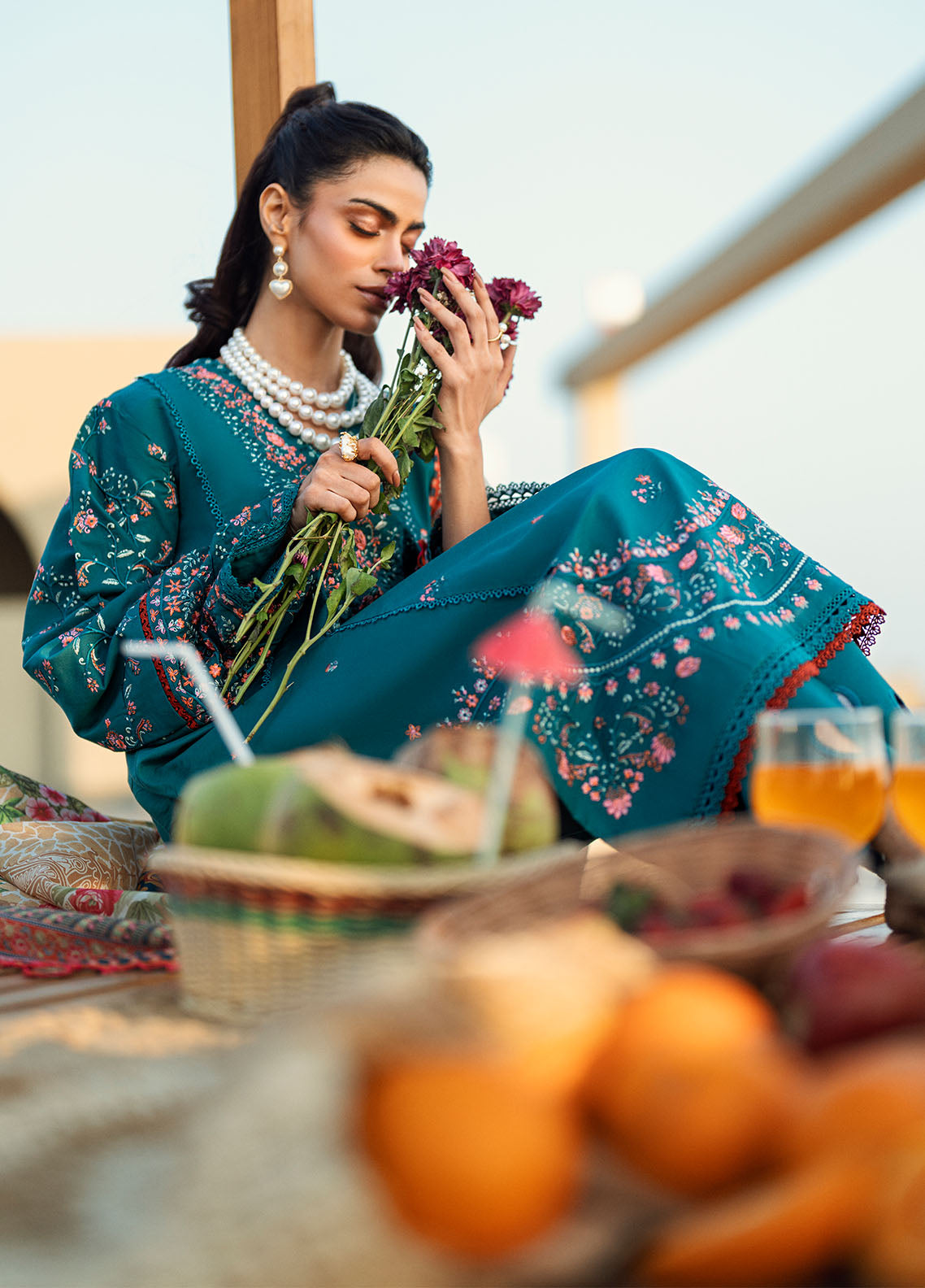 Sahane | Yaariyan Lawn Edit 25 | CT -20007 ORSA - Yaariyan - House Of Anaya