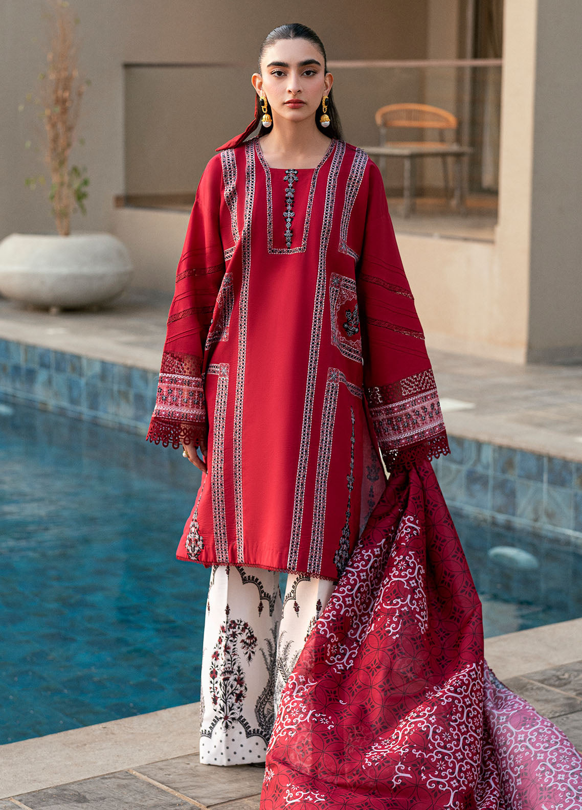 Sahane | Yaariyan Lawn Edit 25 | CT -20004 INA - Yaariyan - House Of Anaya