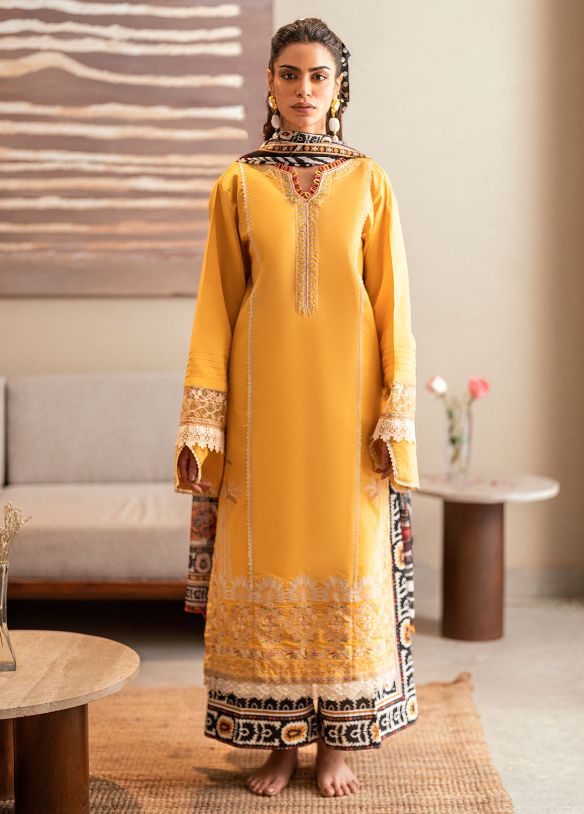 Sahane | Yaariyan Lawn Edit 25 | CT -20009 FEEHA - Yaariyan - House Of Anaya